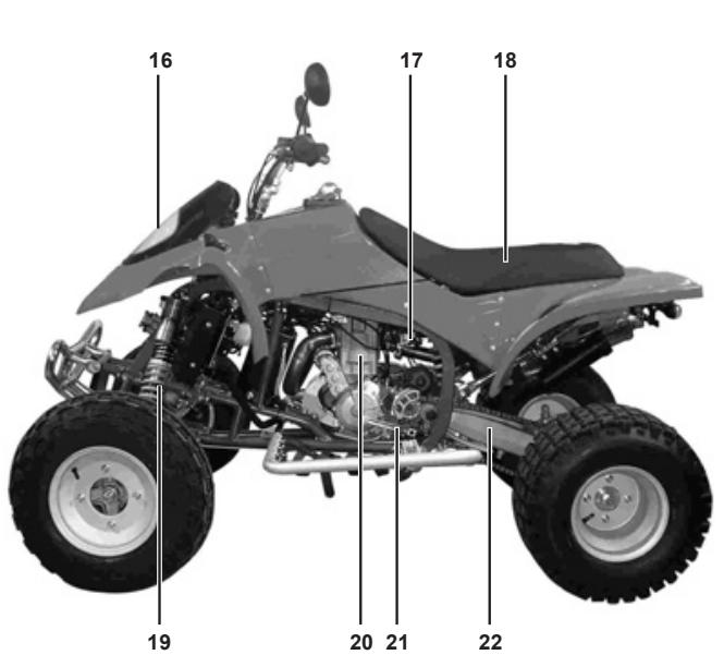 GAS GAS WILD HP 450 - Numéro d'identification des clés - 3
