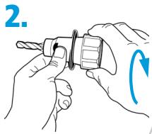 DRILL DOCTOR 400 - Alignement du foret - 2