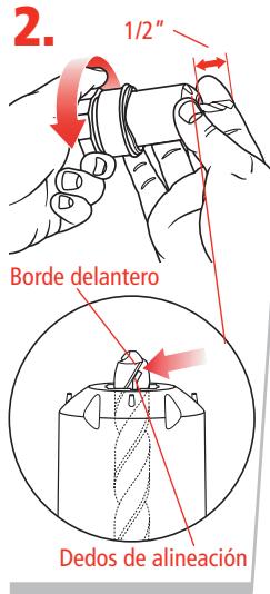 DRILL DOCTOR 350X - Inserte la broca en el portabrocas - 1