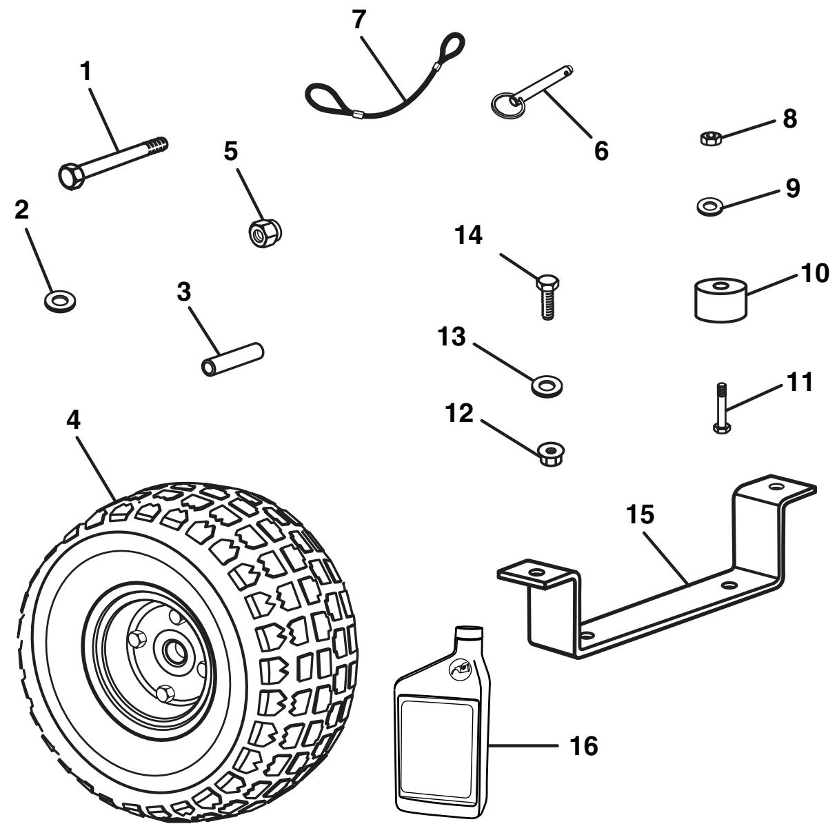 HOMELITE HG5700 - RECOIL STARTER GRIP - 1