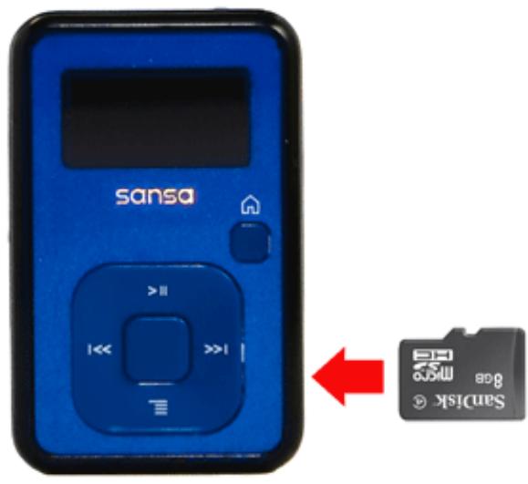 SANDISK SANSA CLIP, SANSA CLIP+ - Carte microsd™ contenant des morceaux - 1