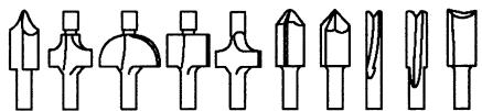 DREMEL 300 - High Speed RouterBits - 1
