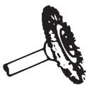 DREMEL 1100 - Piedras de amolar de carburo de silicio (verde/gris) - 2