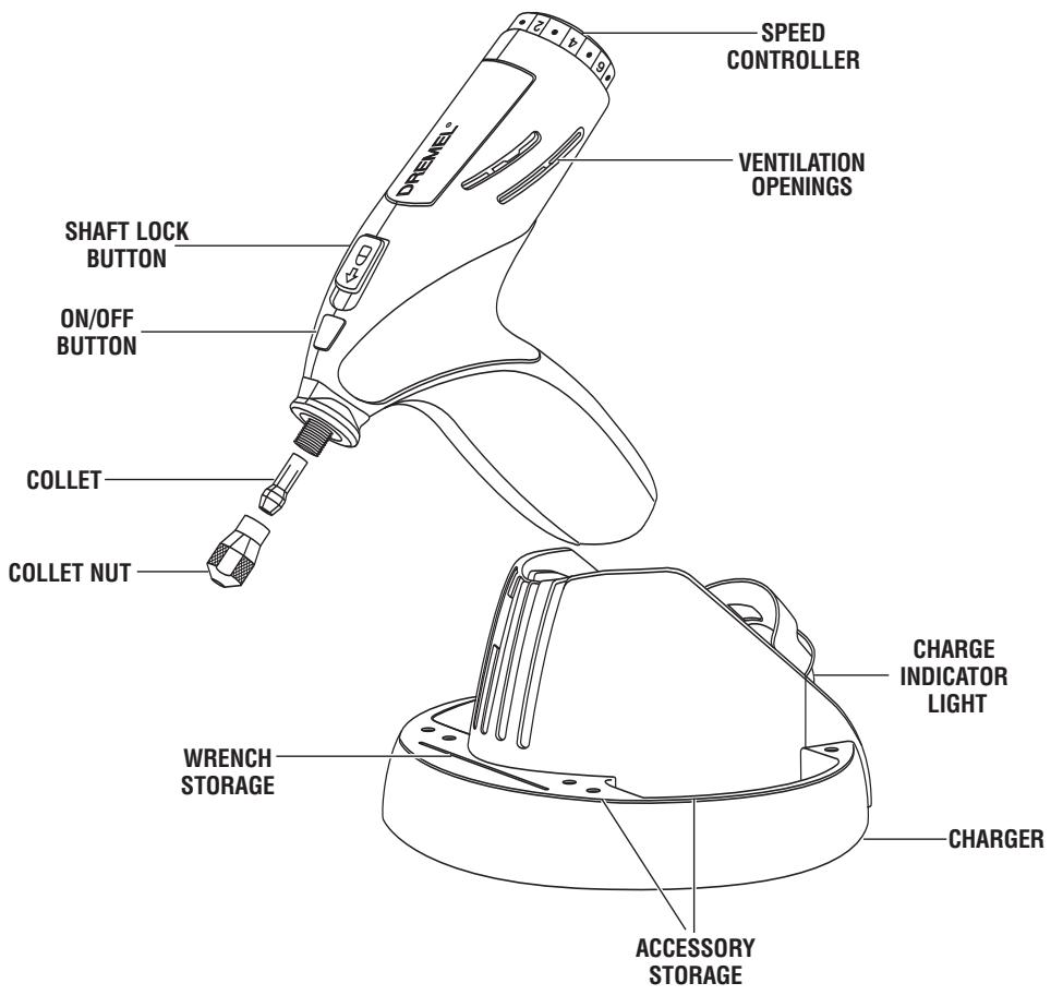 DREMEL 1100 - WARNING - 1