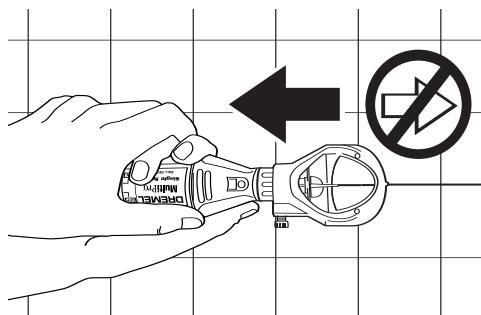 DREMEL 395T6 - WARNING - 3
