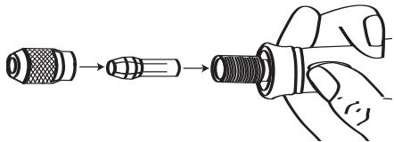 DREMEL 395T6 - Ensamblaje del Mandril y sus Accesorios - 1