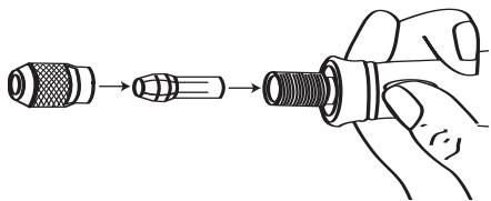 DREMEL 395T6 - Collet and Accessory Assembly - 1