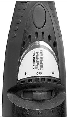 DREMEL 770 - Necesidades de velocidades más lentas - 1