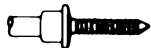 DREMEL 770 - Small Screw Mandrel No. 402 - 1