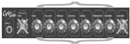 FENDER CYBER-TWIN - Paramètres de préréglage - 1