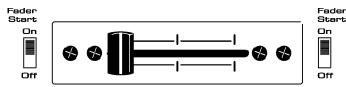 JBSYSTEMS BPM6 USB - CROSSFADEN IN DE LINKER POSITIE: - 2