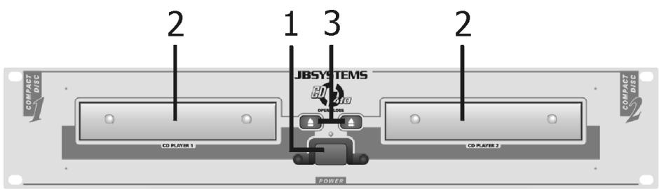 JBSYSTEMS CD 410 - CD UNIT - 1