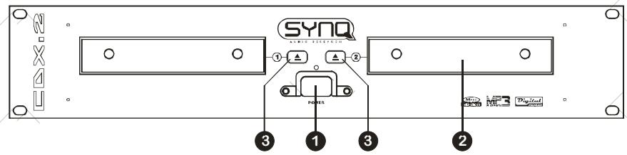 JBSYSTEMS CDX-2 - MAIN UNIT - FRONT: - 1