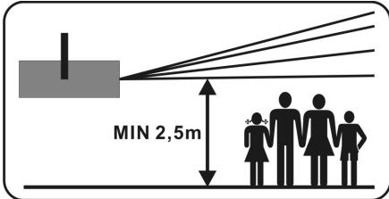 JBSYSTEMS CLUB LASER 7 - INSTRUCCIONES SOBRE SEGURIDAD DEL LÁSER: - 3
