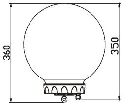 JBSYSTEMS LED BALL INDOOR - TECHNISCHE EINZELHEITEN - 2