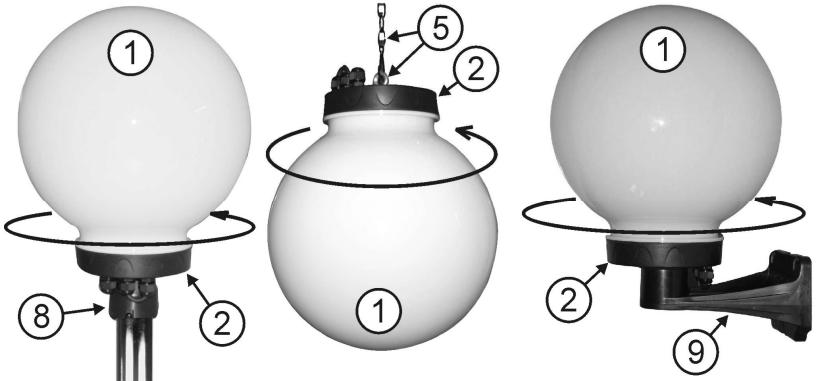 JBSYSTEMS LED BALL INDOOR - DESCRIPTION: - 1
