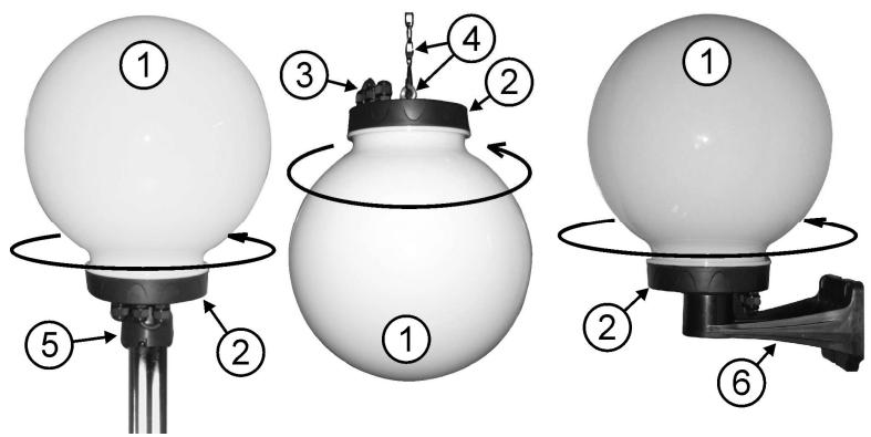 JBSYSTEMS LED BALL OUTDOOR - DESCRIPTION: - 1
