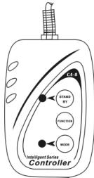 JBSYSTEMS LED DEVIL - Schlieben Sie den optionalen CA-8-Controller für mehr Steuerfunktionen an: - 1