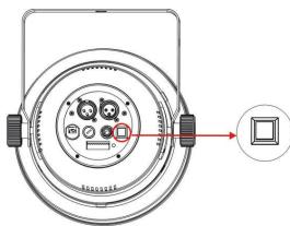JBSYSTEMS LED PAR 56 - How to set the DIP-switches to obtain the right starting address: - 2