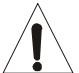 JBSYSTEMS LED WARNING LIGHT - CAUTION - 1