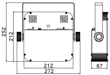 JBSYSTEMS LED-UV212 - ESPECIFICACIONES - 1