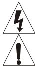 JBSYSTEMS MCD 580 - CAUTION - 2