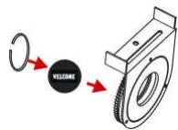 JBSYSTEMS MINI LOGO - TROCAR UM GOBO - 3