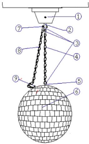 JBSYSTEMS MIRROR BALL MOTOR - BESCHREIBUNG - 1