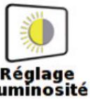 SNOOPER INDAGO - Réglage de la luminosité - 1