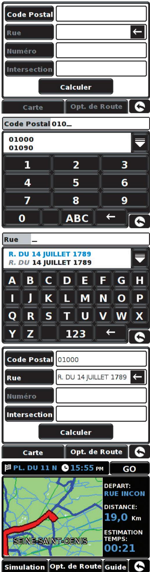 SNOOPER STRABO PLUS - Trouver par code postal - 1