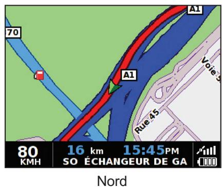 SNOOPER STRABO PLUS - Vue de carte 2d/3d/nord - 4