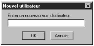 PALM M100 - Pour créer un profil utilisateur sous windows : - 2