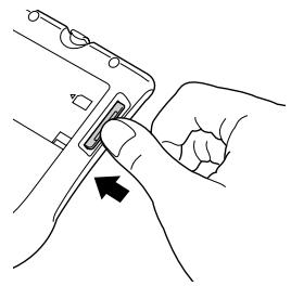 PALM M100 - Retrait d'une carte d'extension - 1