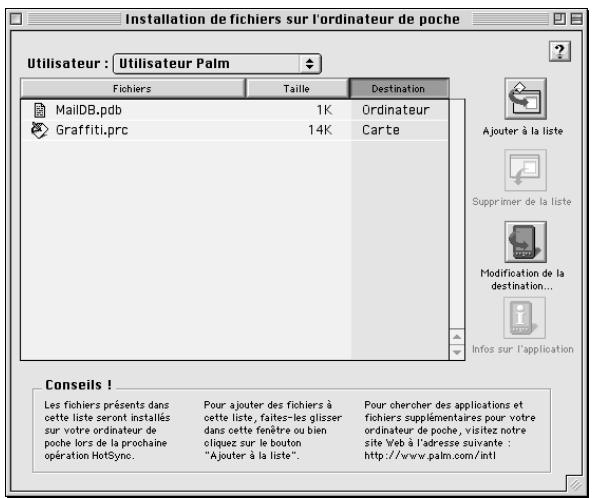 PALM M100 - Installation d'applications supplémentaires - 4