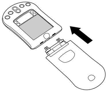 PALM M100 - Pour remettre le couvercle en place : - 1