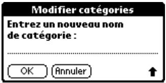 PALM M515 - Pour définir une nouvelle catégorie: - 3