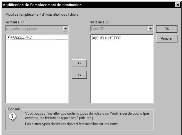 PALM M515 - Pour installer un logiciel tiers sur votre ordinateur de poche à l'aide d'un ordinateur windows : - 3