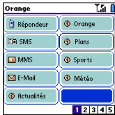 PALM TREO 600 - Configuration du service messagerie - 1