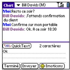 PALM TREO 600 - Gestion de vos messages - 2