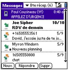 PALM TREO 600 - Gestion de vos messages - 1
