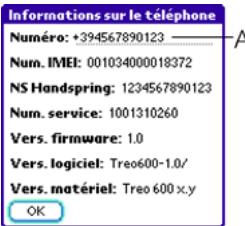 PALM TREO 600 - Quel est mon numéro ? - 1