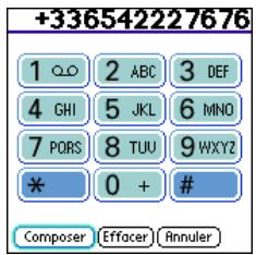 PALM TREO 600 - Premier appel - 1