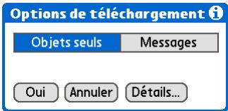 PALM TUNGSTEN T5 - Téléchargement des e-mails - 3