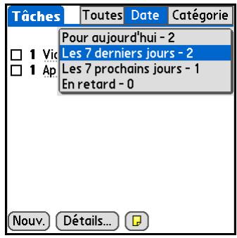 PALM TUNGSTEN T5 - Organisation de vos tâches - 3