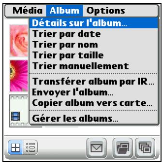 PALM TUNGSTEN T5 - Tri des photos et vidéos - 1