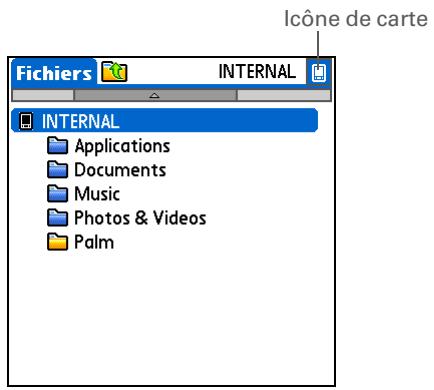 PALM TUNGSTEN T5 - Utilisation de fichiers - 2