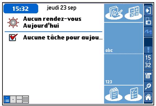 PALM TUNGSTEN T5 - Rotation de l'écran - 1