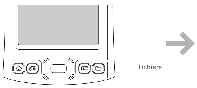 PALM TUNGSTEN T5 - Utilisation de fichiers - 1