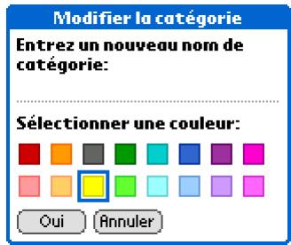 PALM TUNGSTEN T5 - Gestion des codes couleur - 5