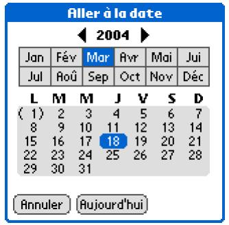 PALM TUNGSTEN T5 - Planification d'un événement sans heures de début - 2